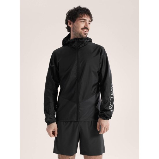 ARCTERYX - Giacca antivento con cappuccio Norvan Uomo