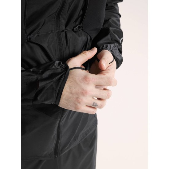 ARCTERYX - Giacca antivento con cappuccio Norvan Uomo