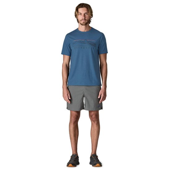PATAGONIA - T-shirt Capilene Cool Trail Stratapeaks uomo