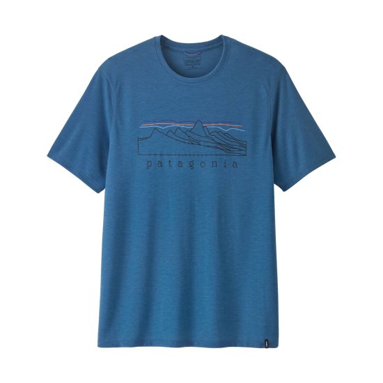 PATAGONIA - T-shirt Capilene Cool Trail Stratapeaks uomo