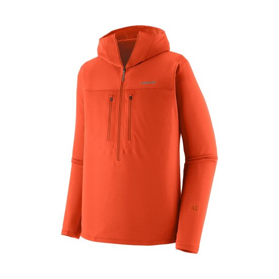 PATAGONIA - Pile con cappuccio R1 Ultralight uomo
