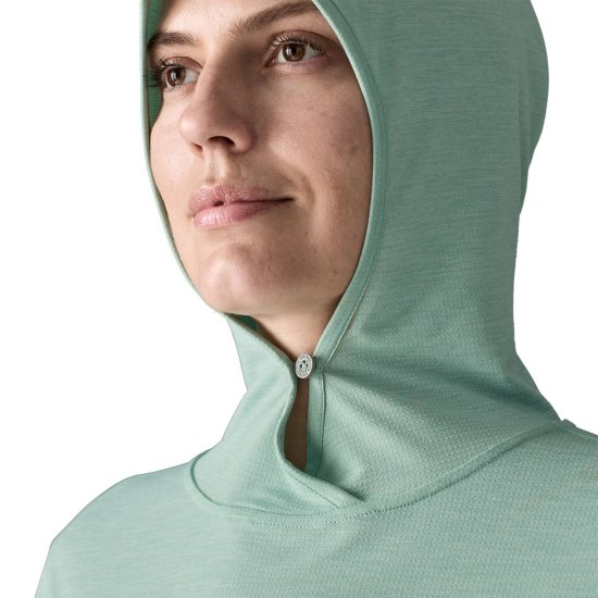 PATAGONIA - Felpa con cappuccio Capilene Cool Sun Hoody donna