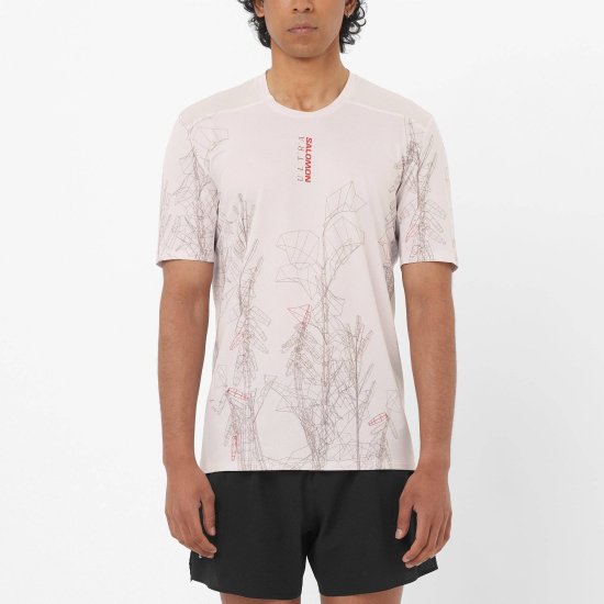 SALOMON - Maglia S/Lab Ultra Print uomo
