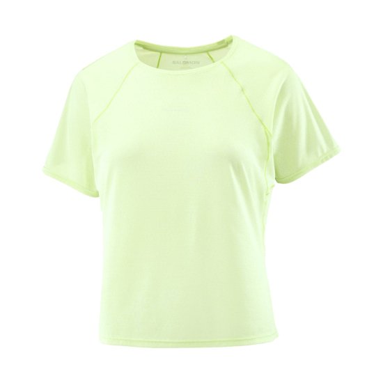 SALOMON - T-shirt Shakeout Air Cropped donna