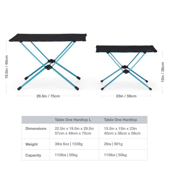 HELINOX - Table One Hard Top Medium