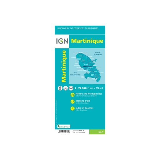 IGN - Mappa IGN MARTINIQUE