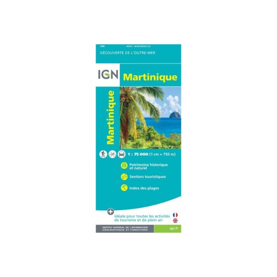 IGN - Mappa IGN MARTINIQUE