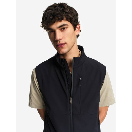 AIGLE - Gilet smanicato softshell uomo 3 tasche