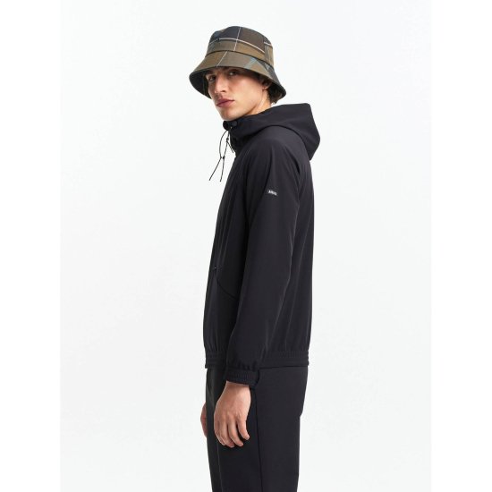 AIGLE - Giubbotto con zip Softshell con cappuccio uomo