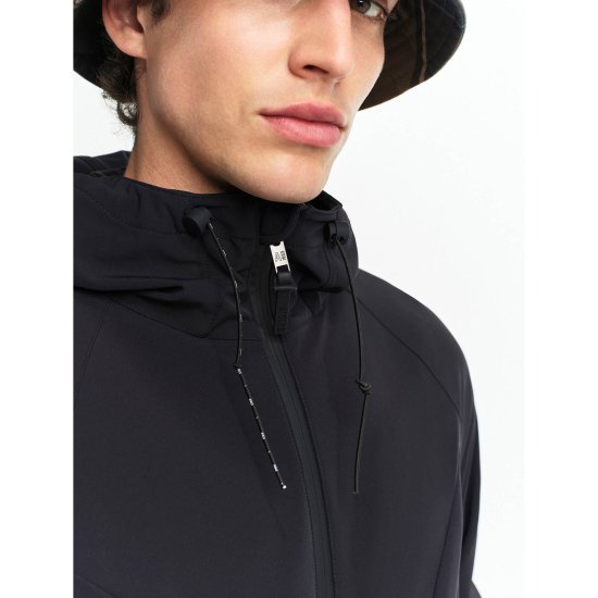 AIGLE - Giubbotto con zip Softshell con cappuccio uomo