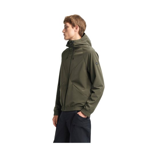 AIGLE - Giubbotto con zip Softshell con cappuccio uomo