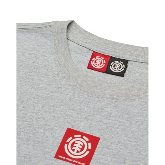 ELEMENT - T-shirt Square Logo uomo