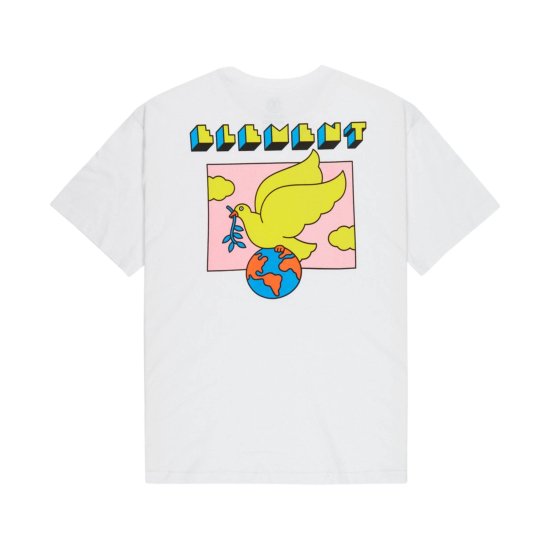 ELEMENT - T-shirt World Peace uomo