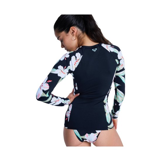 ROXY - Lycra con zip a maniche lunghe