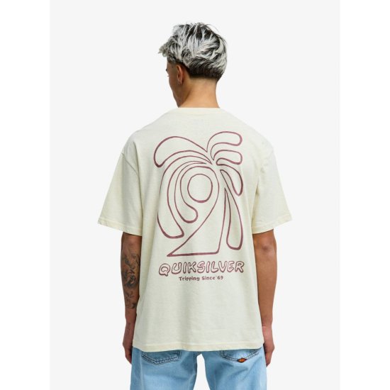 QUIKSILVER - MAGLIETTA CURVE PALM