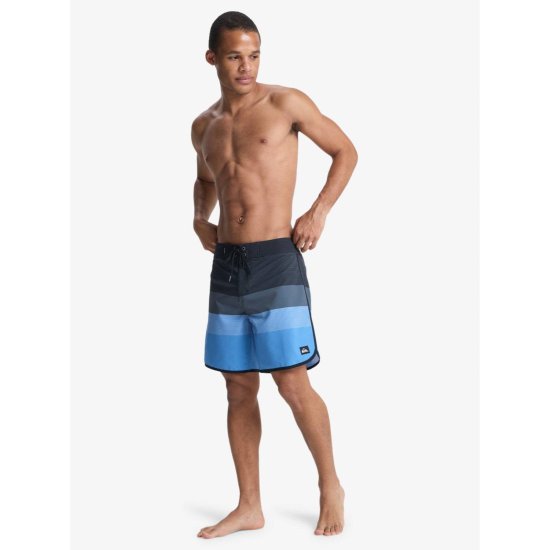 QUIKSILVER - Boardshort Surfsilk Scallop 18" uomo