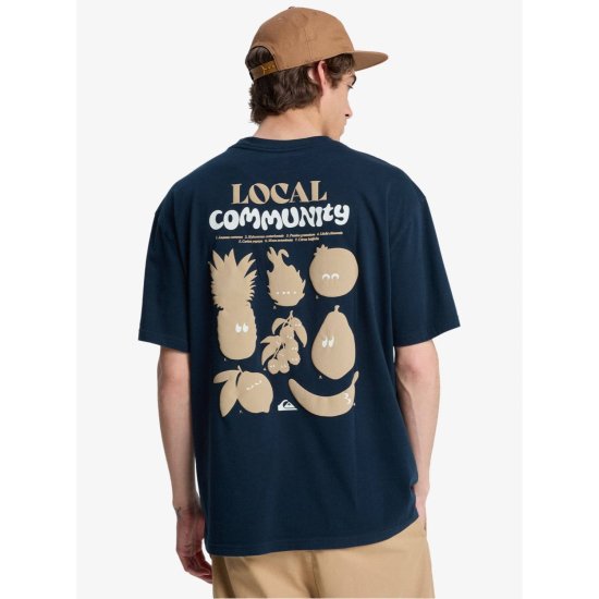 QUIKSILVER - T-shirt Fruits Tide uomo