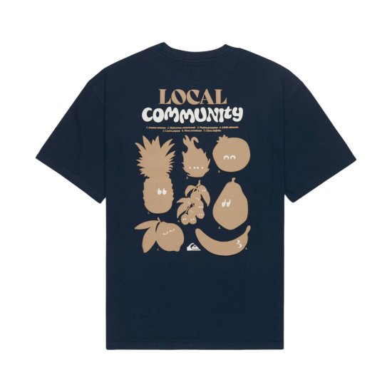 QUIKSILVER - T-shirt Fruits Tide uomo