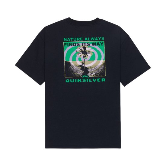 QUIKSILVER - T-shirt Upside Down uomo