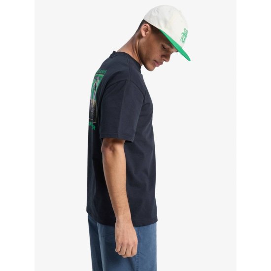 QUIKSILVER - T-shirt Upside Down uomo