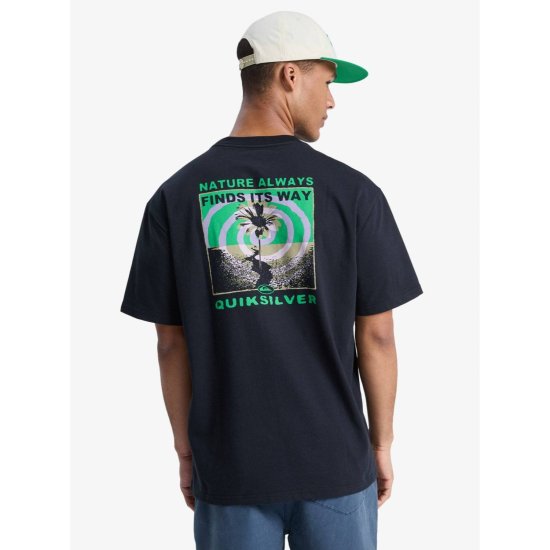 QUIKSILVER - T-shirt Upside Down uomo