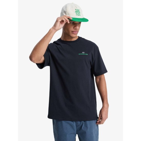 QUIKSILVER - T-shirt Upside Down uomo