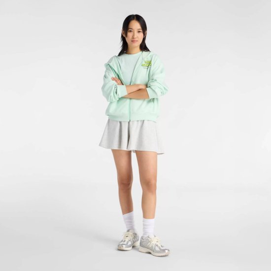 NEW BALANCE - Felpa con cappuccio London Edition Essentials French