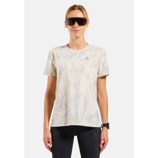 ODLO - T-shirt Zeroweight Chill-Tec Print donna