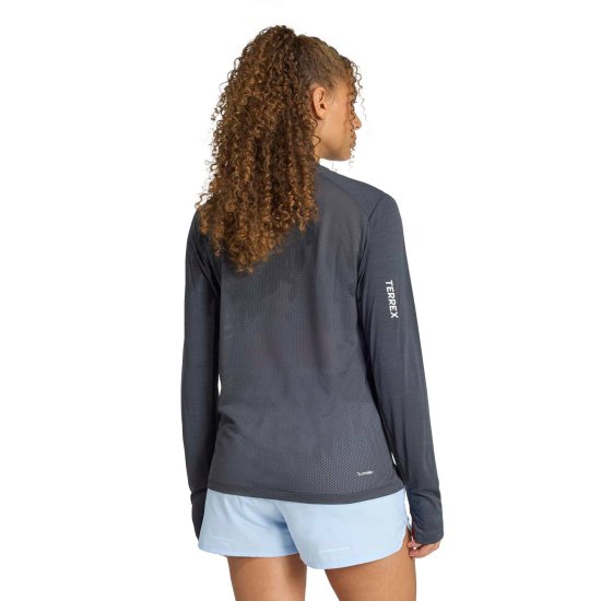ADIDAS - T-shirt a maniche lunghe Terrex Xperior Climacool + donna