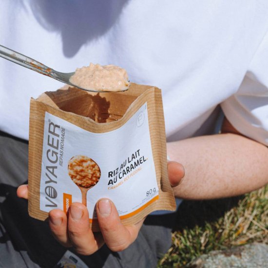 VOYAGER - Dessert liofilizzato - Riso al latte al caramello