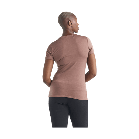 ICEBREAKER - T-SHIRT MANICHE CORTE TECH LITE SCOLLO TONDO DONNA