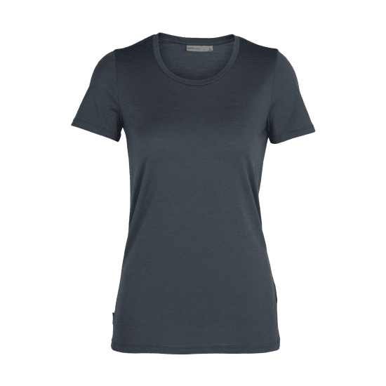 ICEBREAKER - T-SHIRT MANICHE CORTE TECH LITE SCOLLO TONDO DONNA