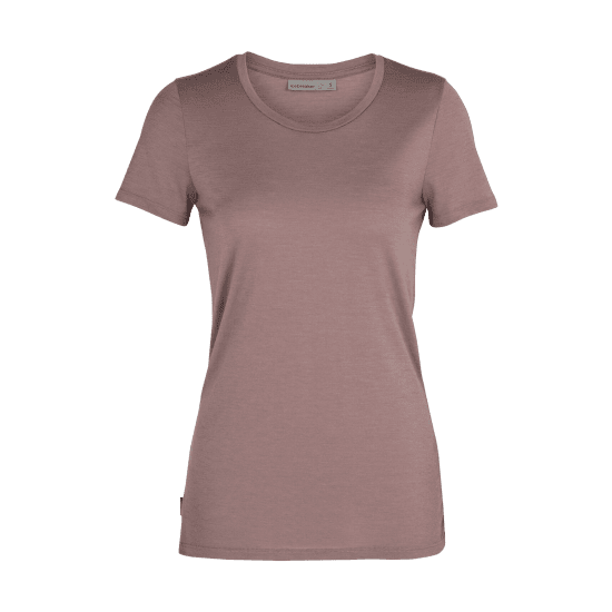 ICEBREAKER - T-SHIRT MANICHE CORTE TECH LITE SCOLLO TONDO DONNA