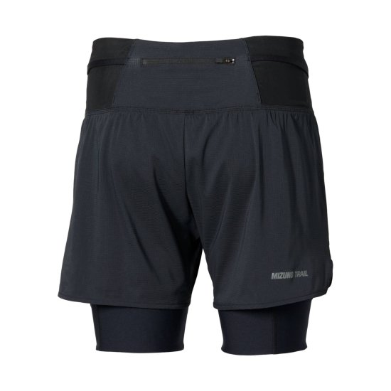 MIZUNO - Short 2-in-1 trail multipocket donna