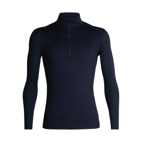 ICEBREAKER - MAGLIA A MANICHE LUNGHE 200 OASIS DEMI ZIP UOMO