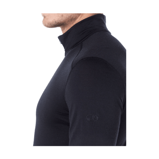 ICEBREAKER - MAGLIA A MANICHE LUNGHE 200 OASIS DEMI ZIP UOMO