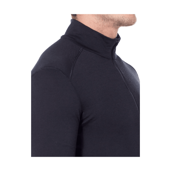 ICEBREAKER - MAGLIA A MANICHE LUNGHE 200 OASIS DEMI ZIP UOMO