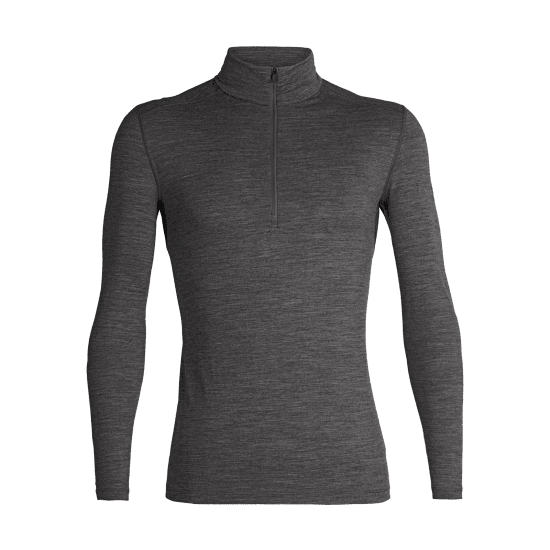ICEBREAKER - MAGLIA A MANICHE LUNGHE 200 OASIS DEMI ZIP UOMO