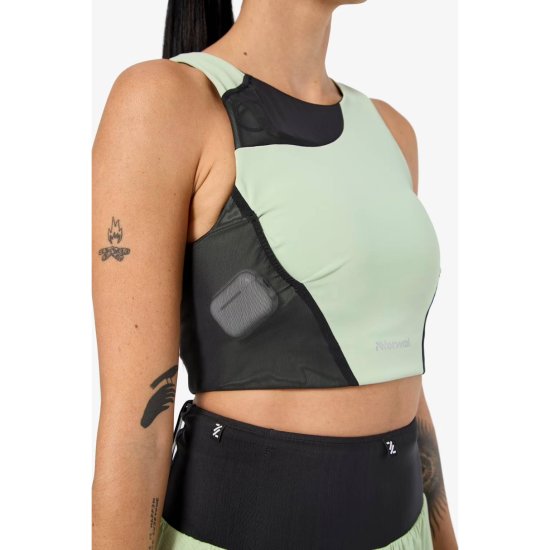 NNORMAL - Canotta Trail Crop Top 02 donna