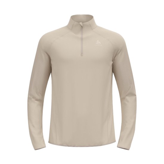 ODLO - MAGLIA ZEROWEIGHT WARM 2.0 MEZZA ZIP UOMO