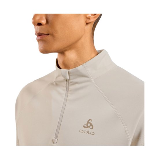 ODLO - MAGLIA ZEROWEIGHT WARM 2.0 MEZZA ZIP UOMO
