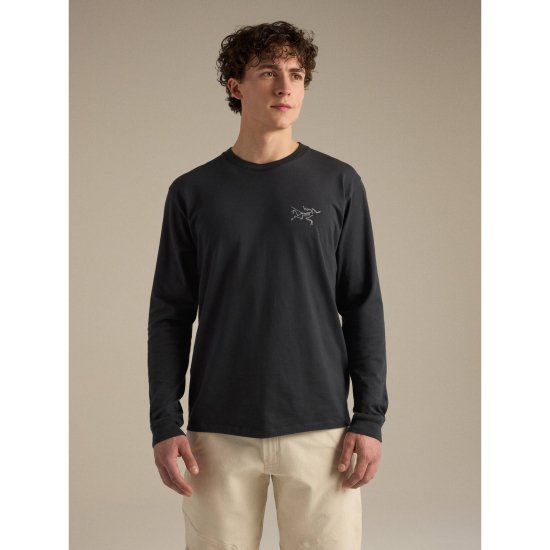 ARCTERYX - T-shirt a maniche lunghe in cotone Kragg uomo