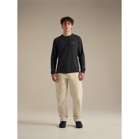 ARCTERYX - T-shirt a maniche lunghe in cotone Kragg uomo