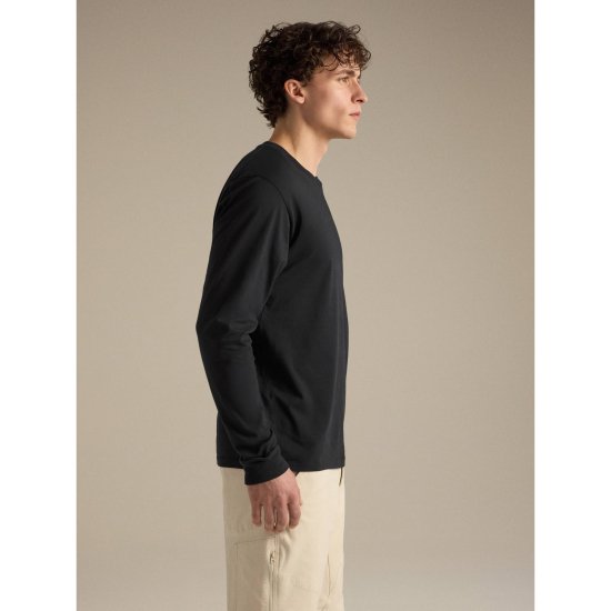 ARCTERYX - T-shirt a maniche lunghe in cotone Kragg uomo