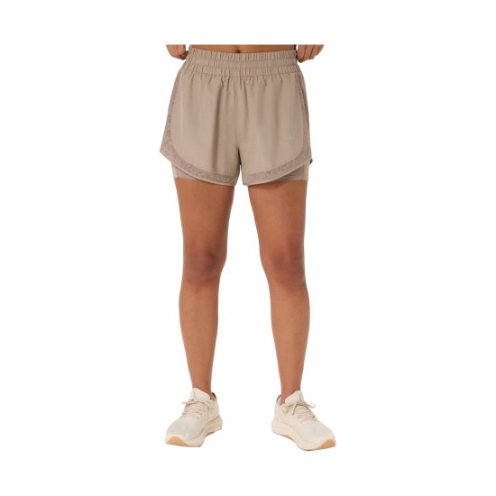 ASICS - Short Nagino Run 2-en-1 donna