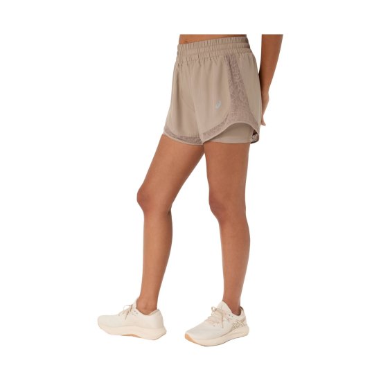 ASICS - Short Nagino Run 2-en-1 donna
