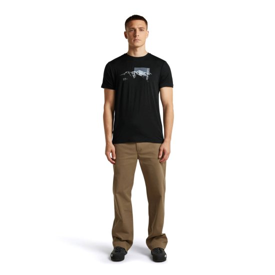 ICEBREAKER - T-shirt Merinos 150 Tech Lite Pure Altitude Uomo