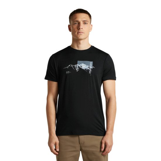 ICEBREAKER - T-shirt Merinos 150 Tech Lite Pure Altitude Uomo
