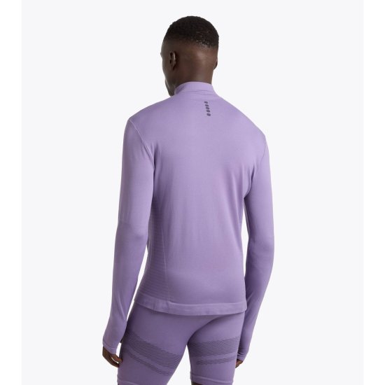 DIADORA - T-shirt maniche lunghe 1/2 Zip Stratouno uomo