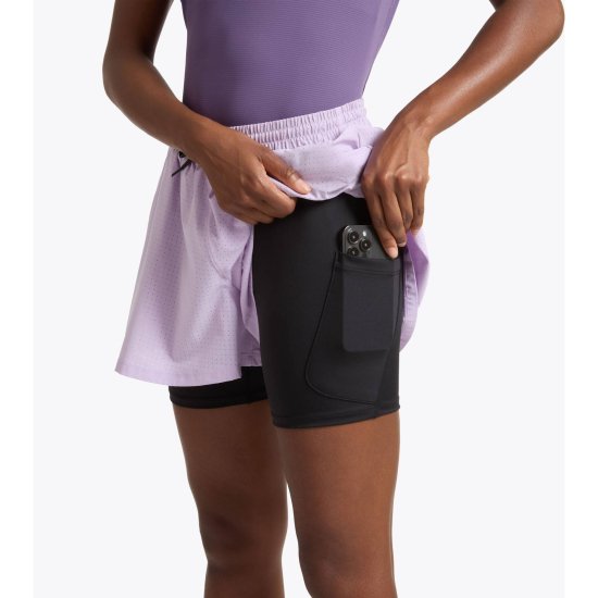 DIADORA - Short running 2-in-1 donna